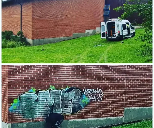 Graffitin poisto Espoossa